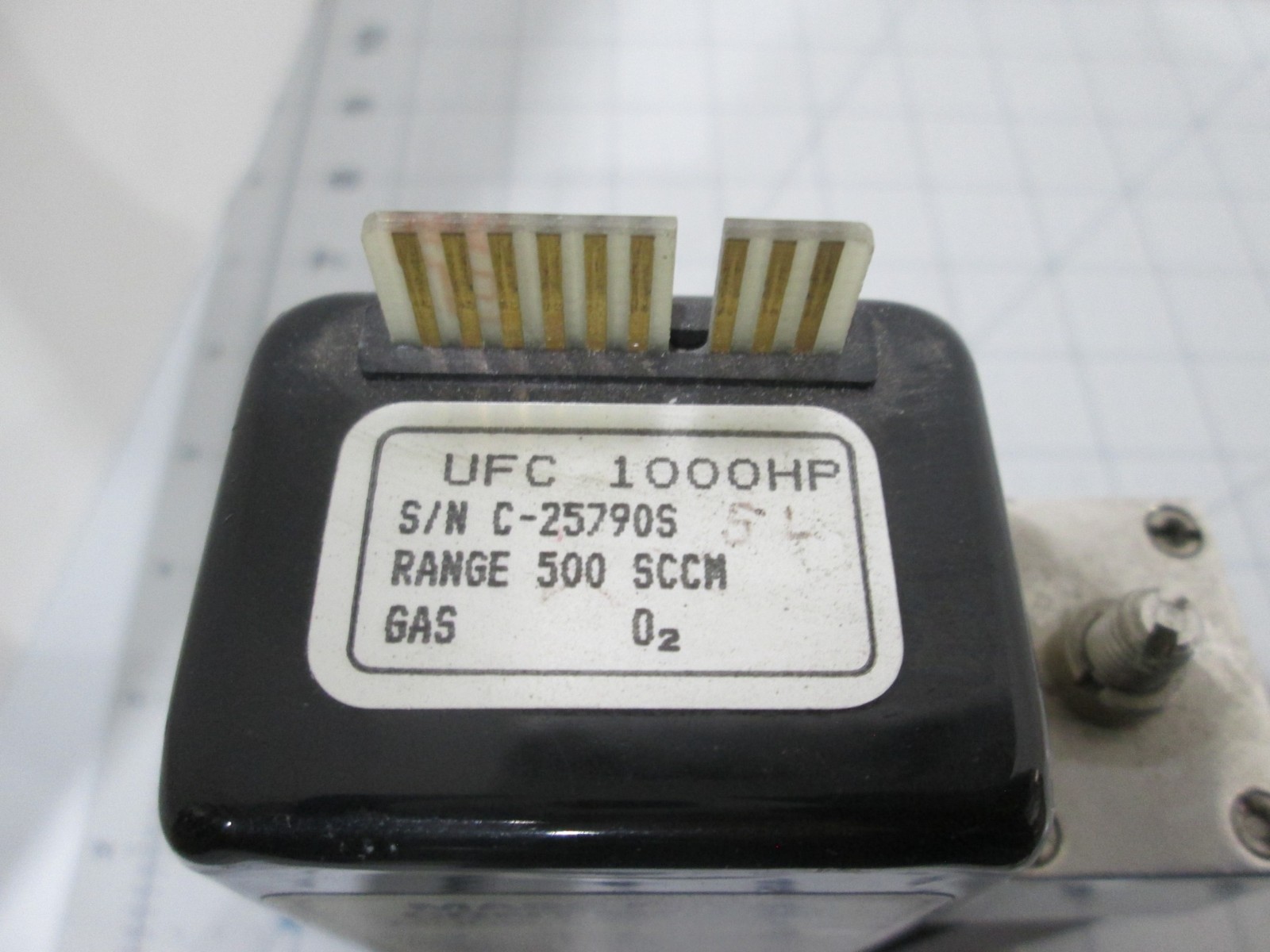 Unit, UFC-1000HP, Mass Flow Controller, O2, 500 SCCM, Used