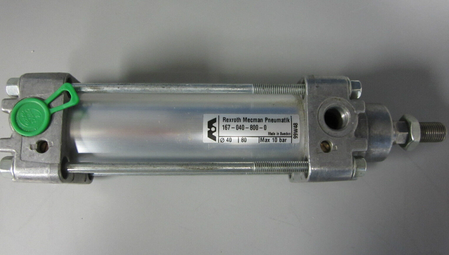 Rexroth Mecman Pneumatik 167-040-800-0 8" Air Cylinder NEW