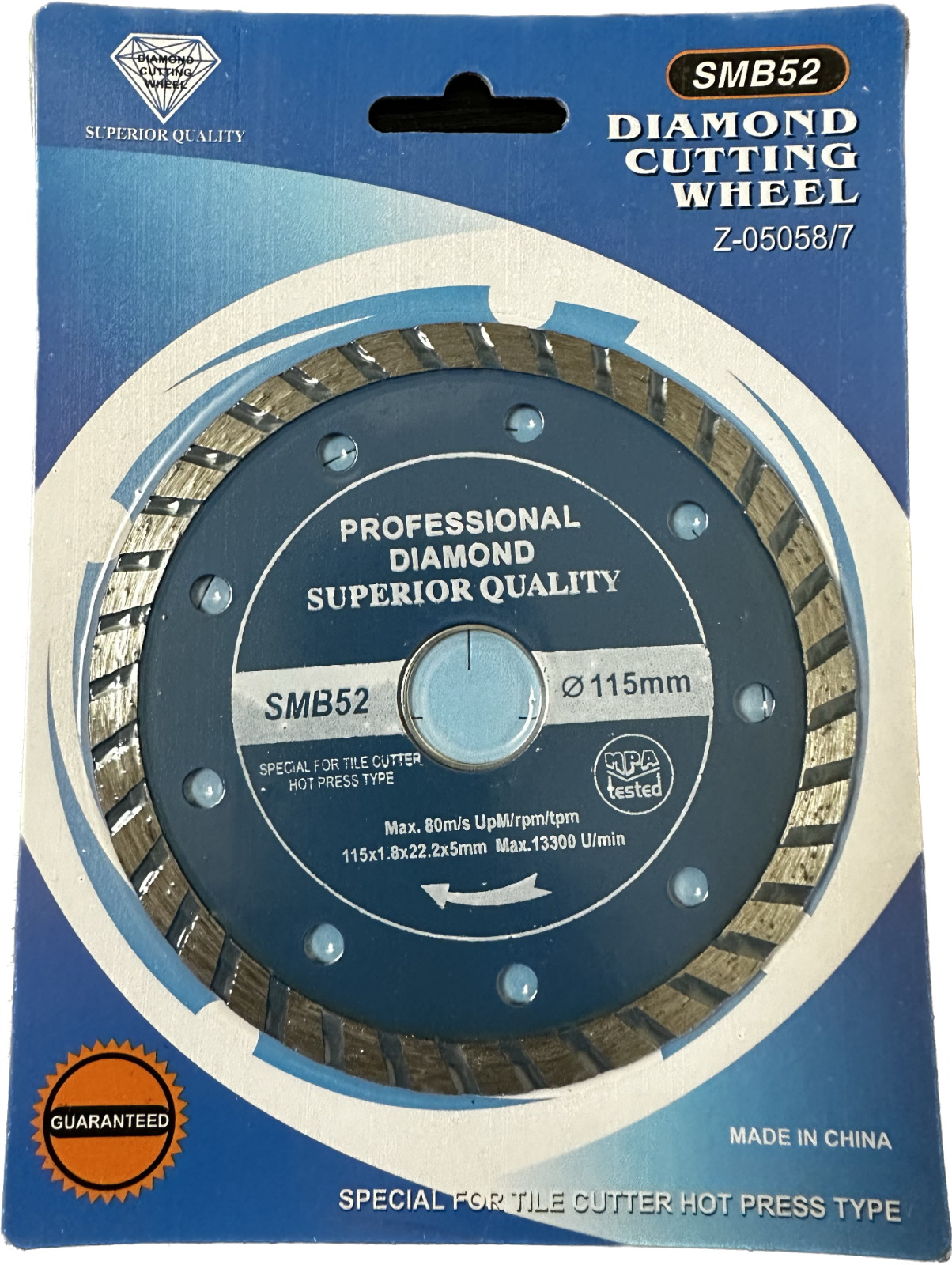 3 Pcs Diamond Cutting Wheel Disc Saw Blade 4.5" for Ceramic Tile Granite 115mm