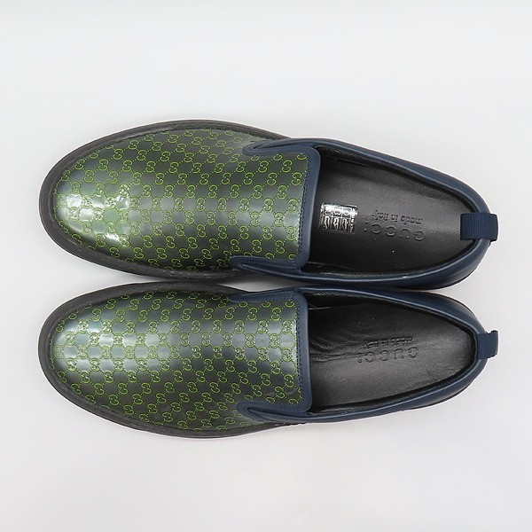 Gucci GG Pattern Slip-On Men's Sneakers Size 9.5