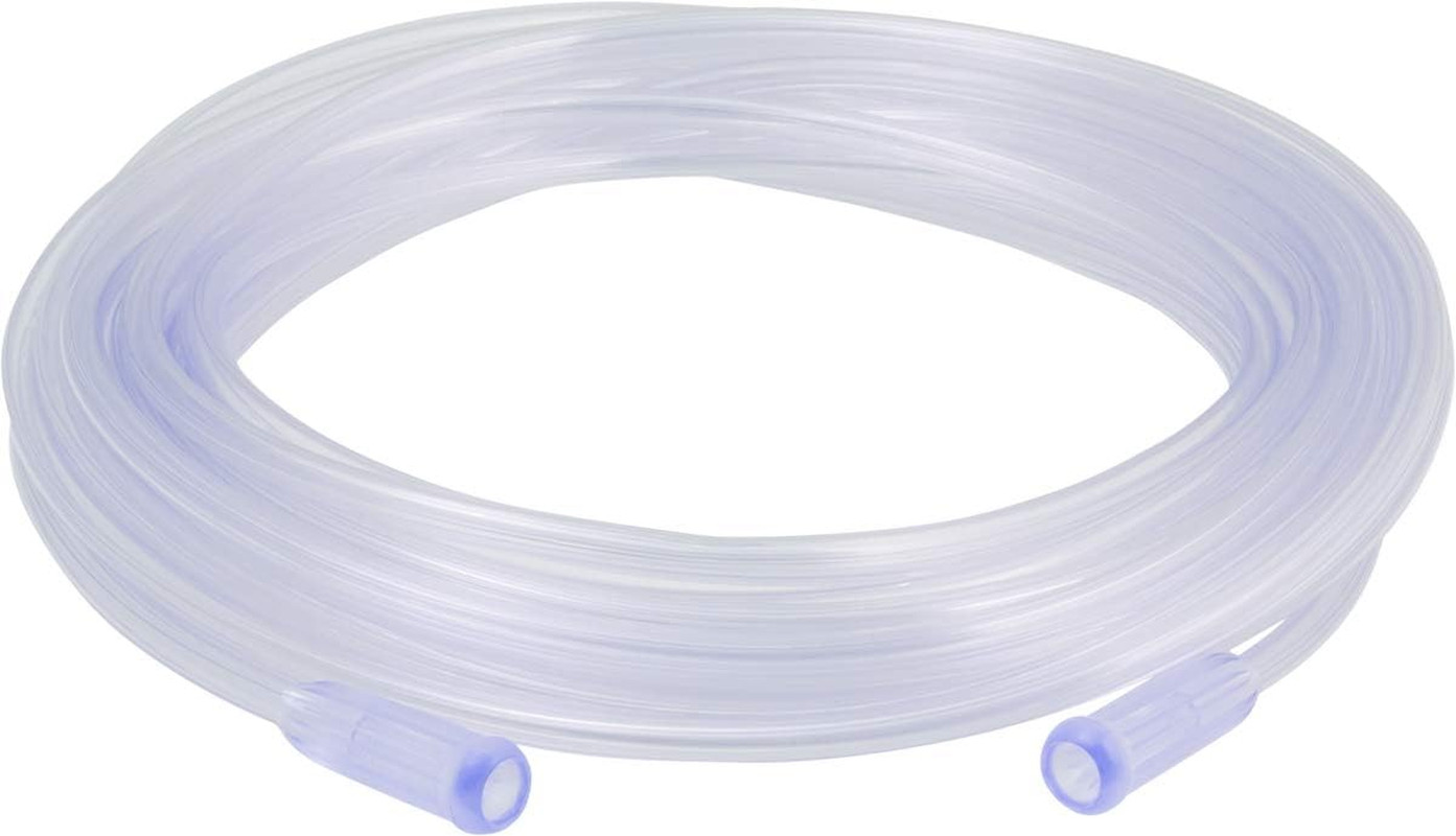 Oxygen Tubing - Premium Clear Crush Resistant Oxygen Tubes - 25 Foot - 3 Tubes