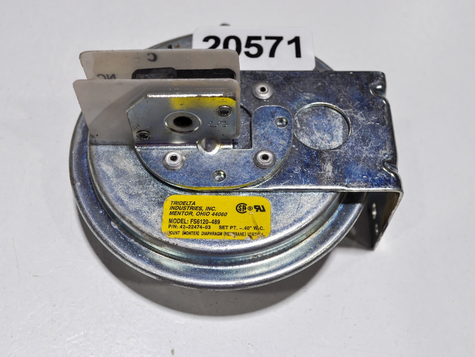 Tridelta FS6120-489 Water Level Switch