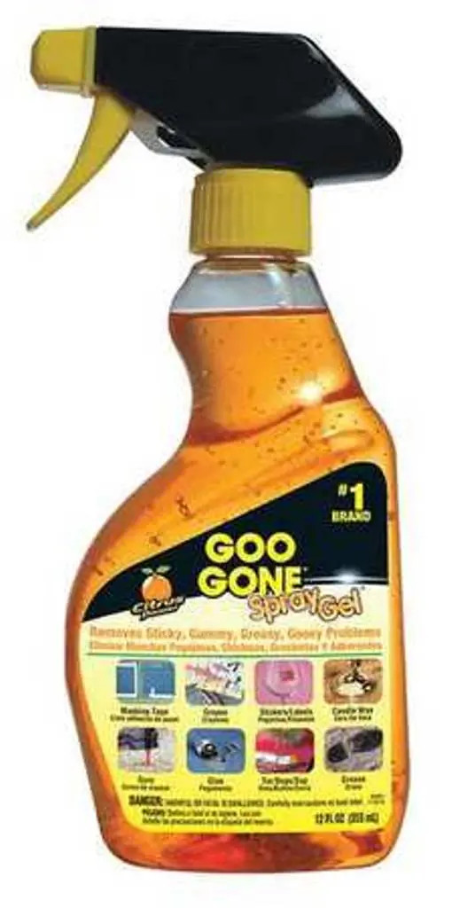 GOO GONE SPRAY GEL, 12OZ, GGHS12 Adhesive Remover and cleaner, removes stickers