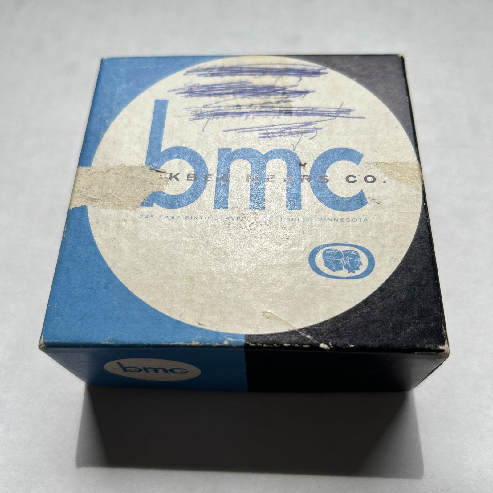 Buckbee Mears 1947 ASA Reticle Glass Microscope/Camera Alignment Target Plate