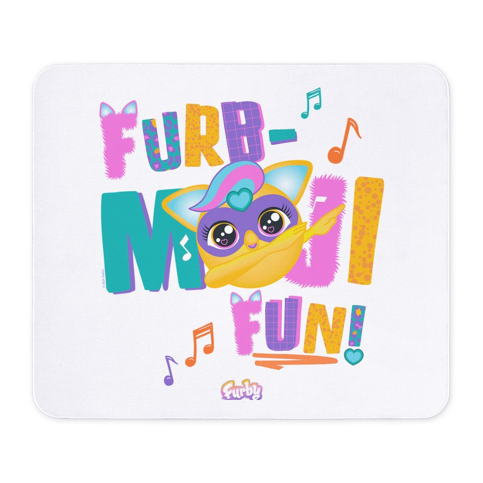 CafePress Furby Furbmoji Fun! Mousepad  (1220277303)