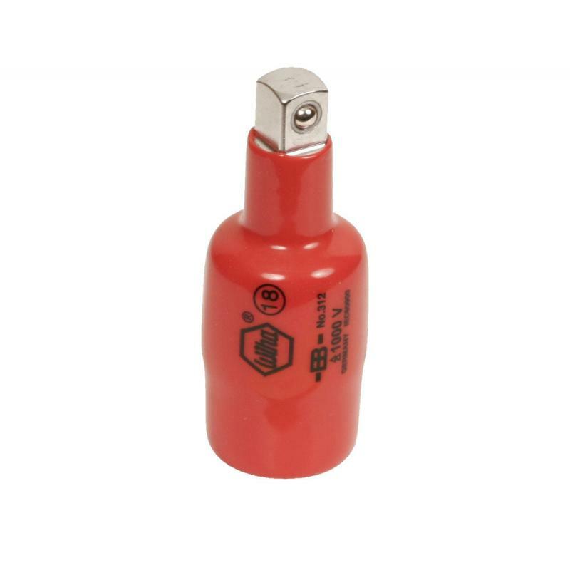 Wiha Tools 31650 Socket Adapter/Reducer 1/2 Inch- 3/8 Inch