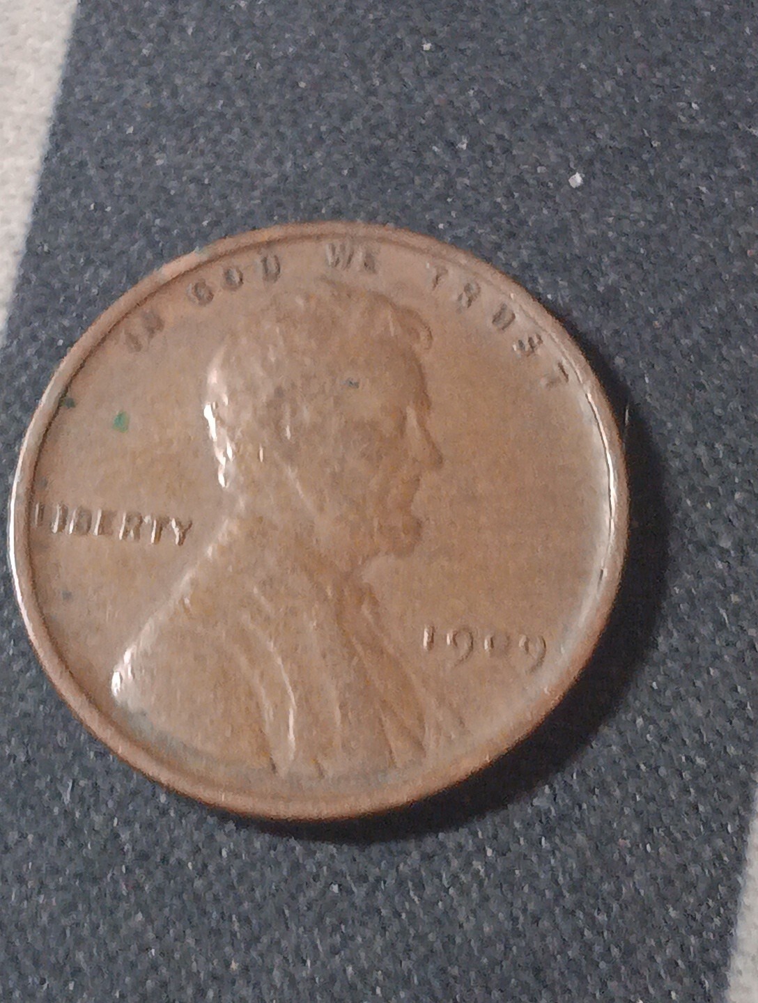 👉1909-VDB LINCOLN WHEAT  Vf Choice