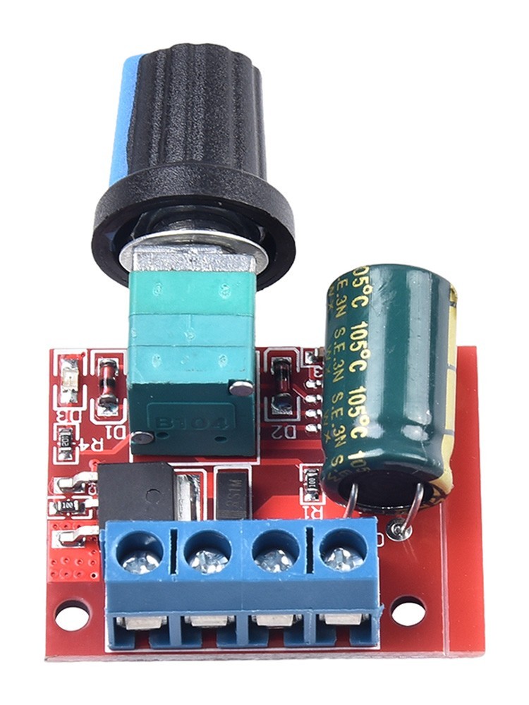 Advanced Control Switch for DC Motor Compact Design Adjustable Output
