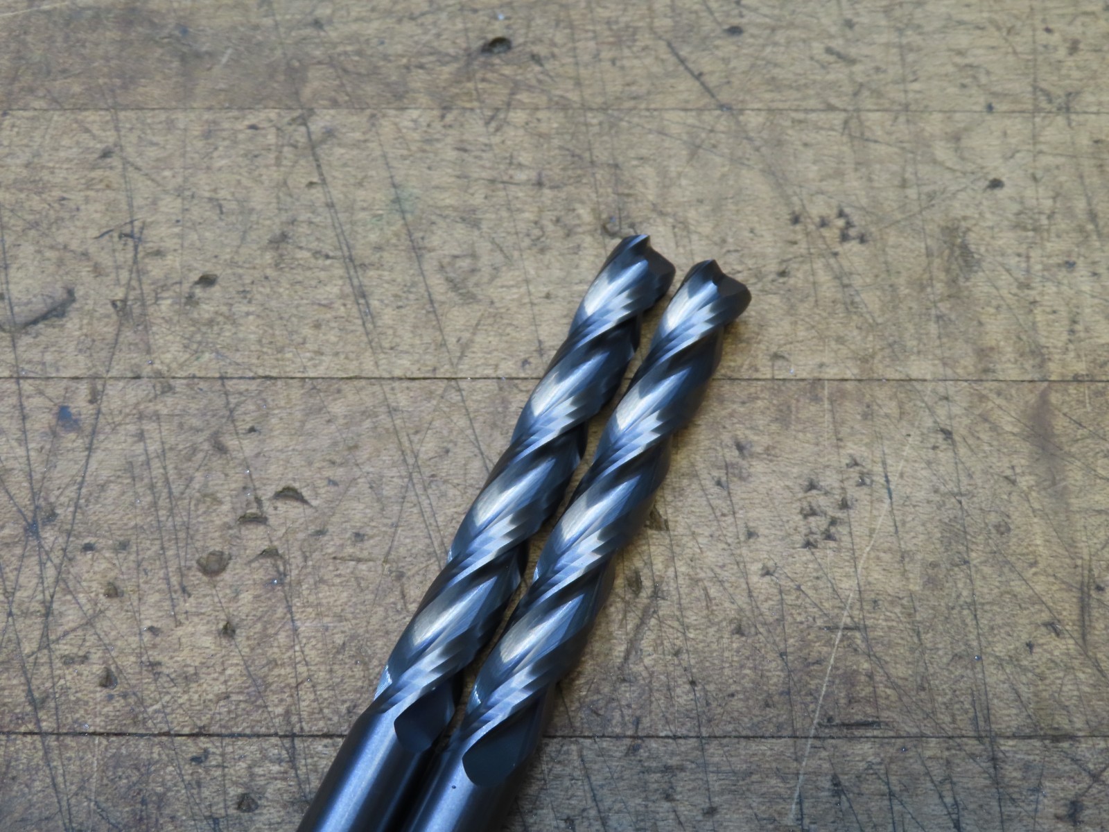 1 NEW CJT Durapoint 23/64" 3 flute solid carbide drills 0.3594"