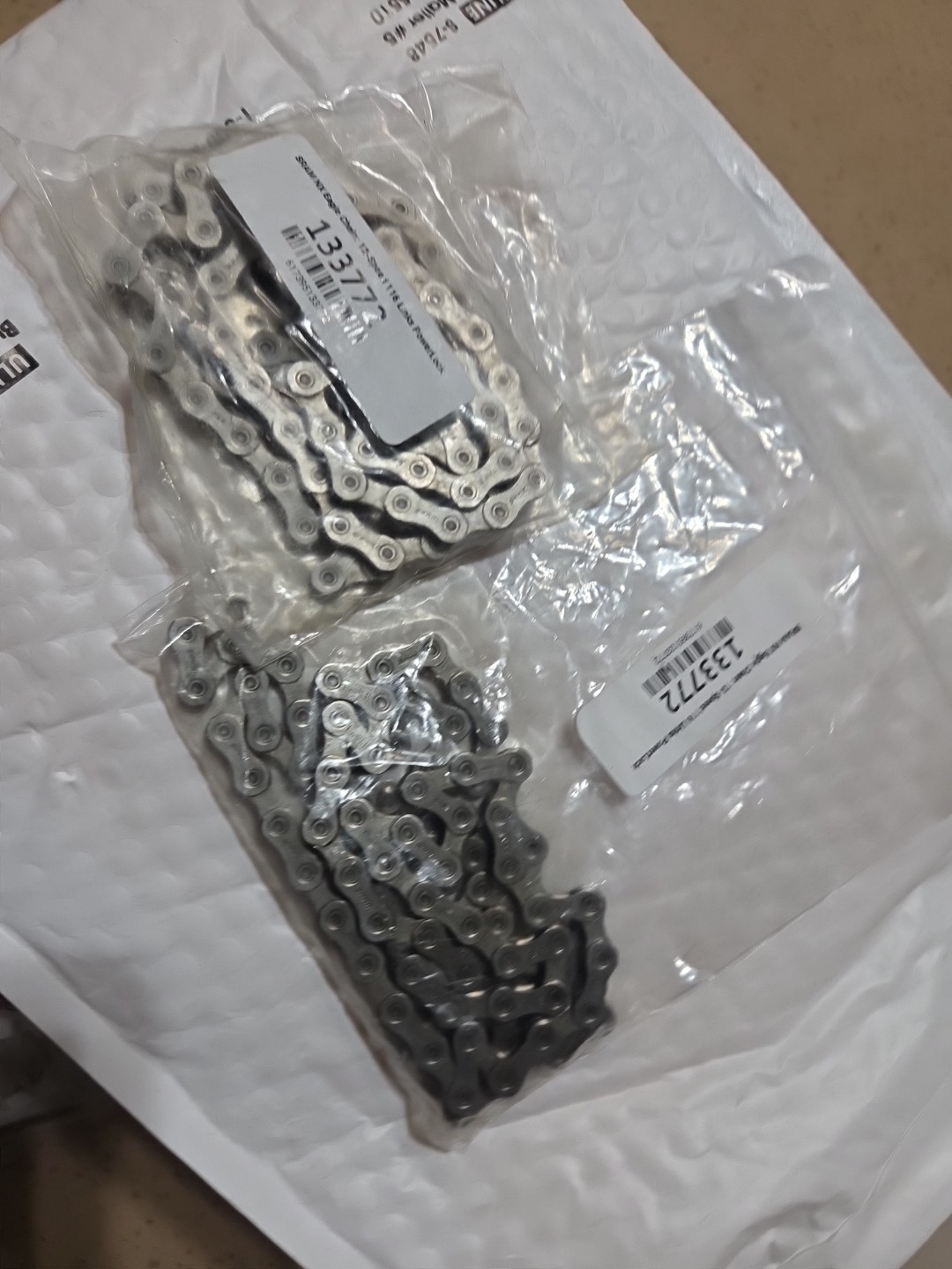 Pair SRAM NX Eagle 12-Speed Chains Grey, 116 Links New OE (2 PACK)