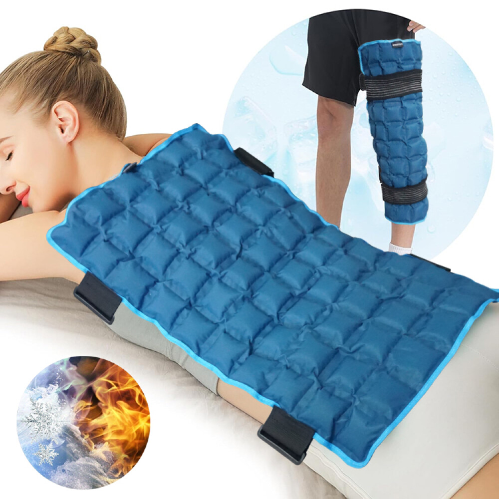 Large Gel Ice Pack for Injuries Reusable Flexible Hot Cold Therapy Compress USA