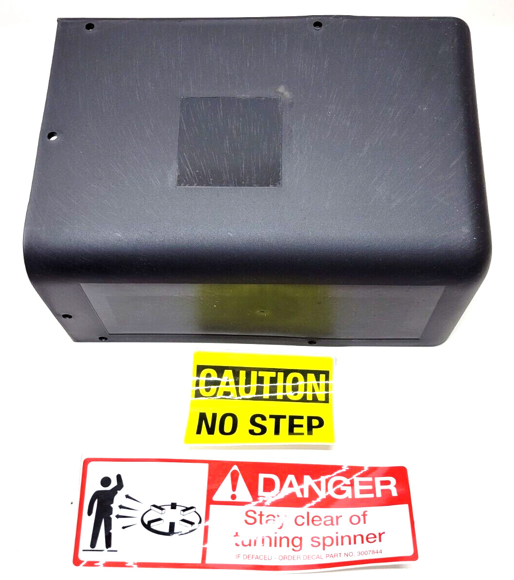 OEM BUYERS SALTDOGG CHUTE GEARBOX MOTOR COVER CHUTE DECALS 3007413