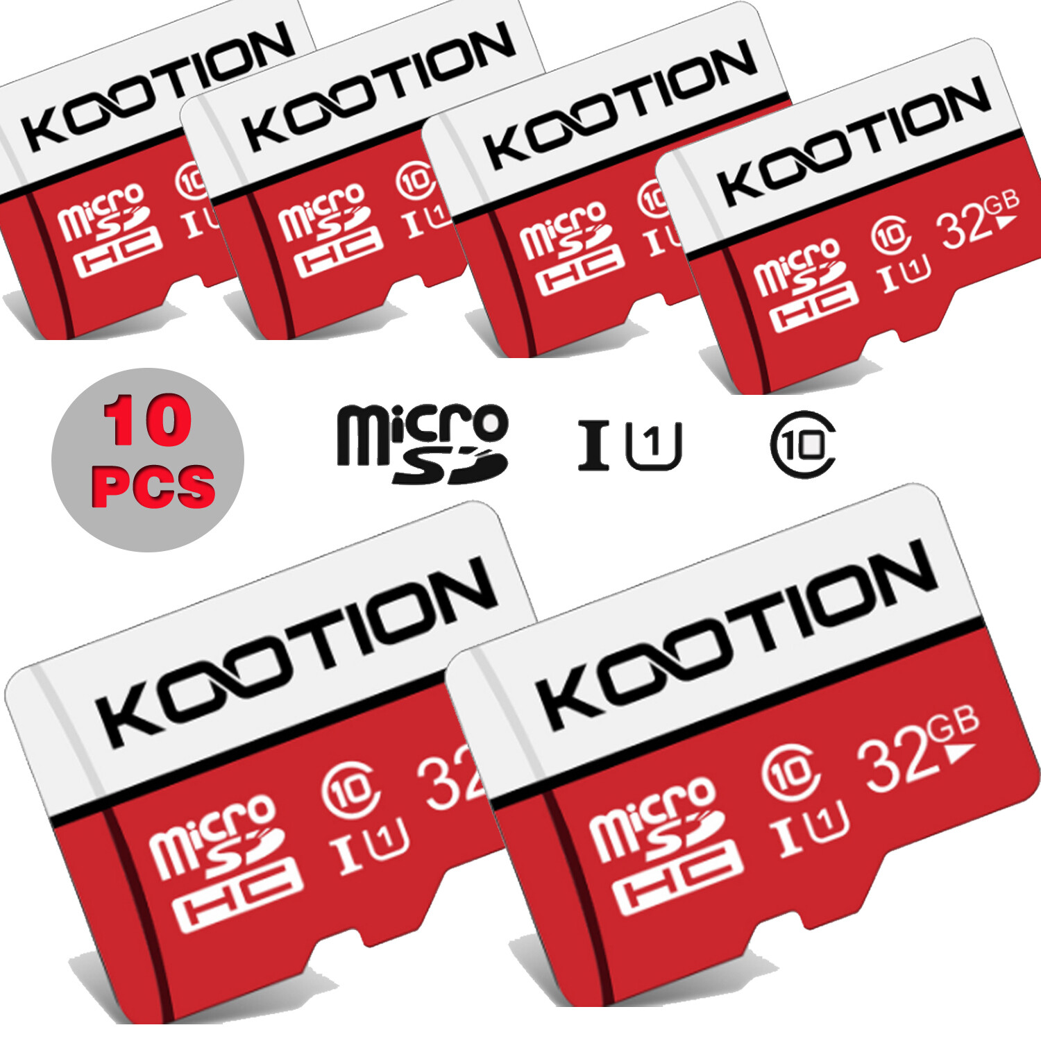 10PCS 32 GB Micro SD Card TF Micro SDHC Card TF Memory Card Phone Micro SD Cards