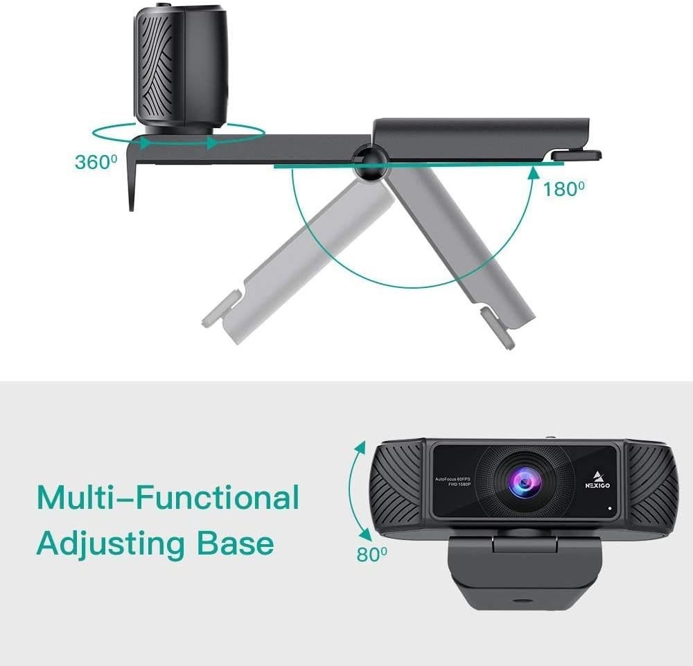 NexiGo N680 Webcam - 1080P - 30fps
