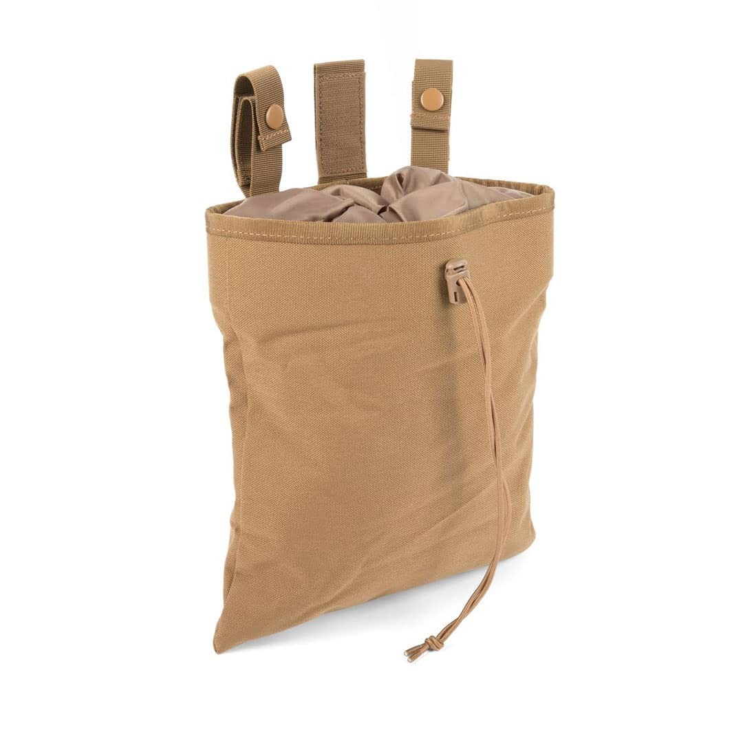CAT Large Foldable Outdoors MOLLE Dump Pouch with Drawstring - Roll Up Dump B...