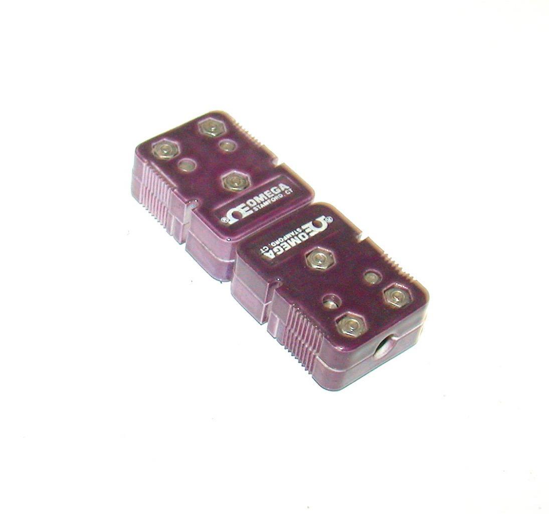 NEW OMEGA THERMOCOUPLE CERAMIC MALE FEMALE PLUG RECEPTACLE SET
