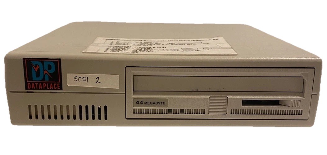 DP Dell 44-MB External Hard Drive. Vintage 1987-1992. W/ Cords 2 Run. Tested!