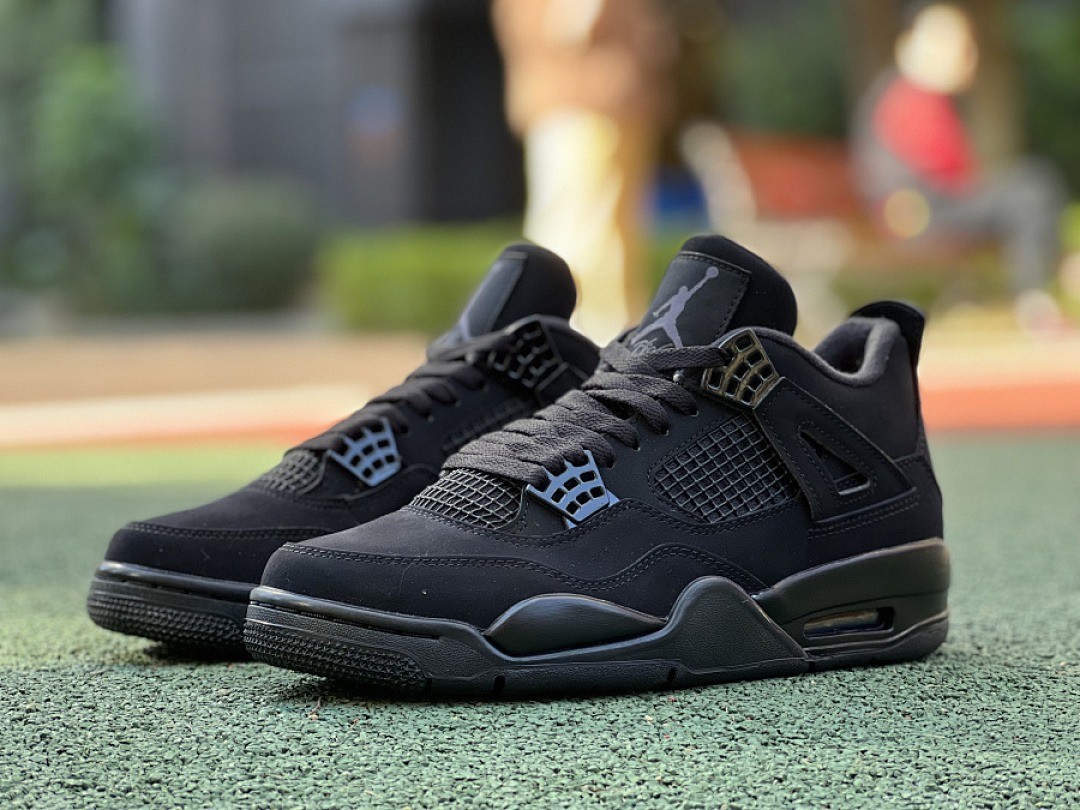 Air J*rdan 4 AJ4 Retro “Black Cat ” CU1110-010（2020）NEW Men's Size 4-11