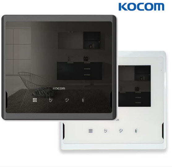 KOCOM KCV-S701 Analog Video Door Phone Intercom 7 inch Monitor 2 Colors / New