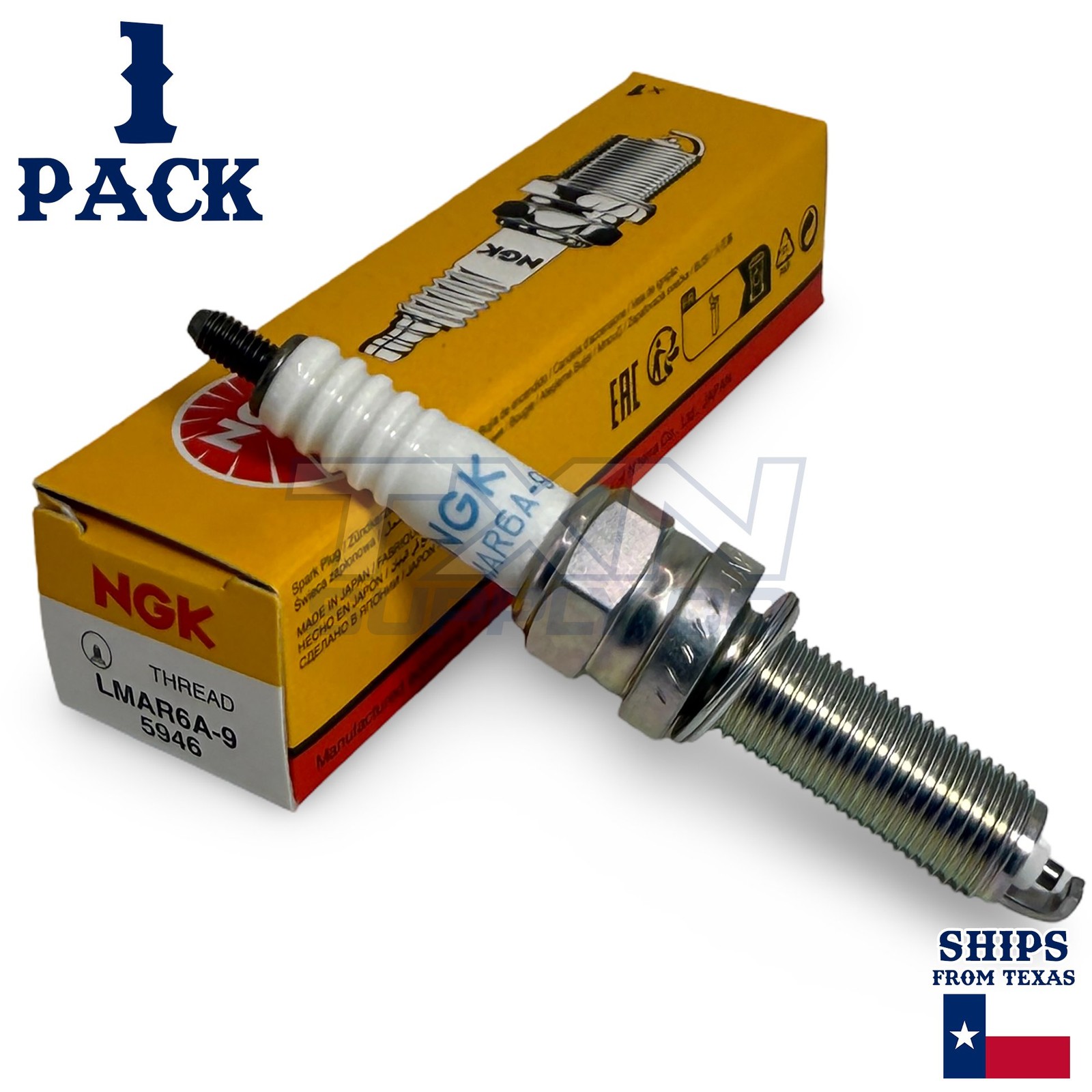 1 Pack NGK 5946 Spark Plug LAMR6A-9