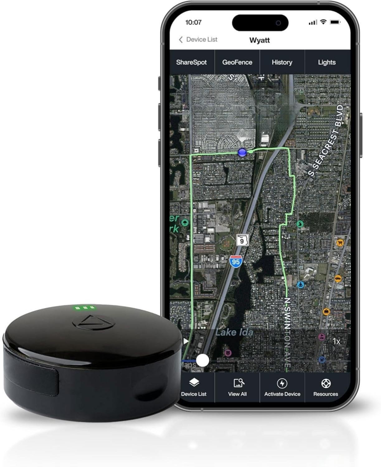 USA Vehicles GPS Tracker 54, Global Tracking with Real-Time Alerts, Geofencing