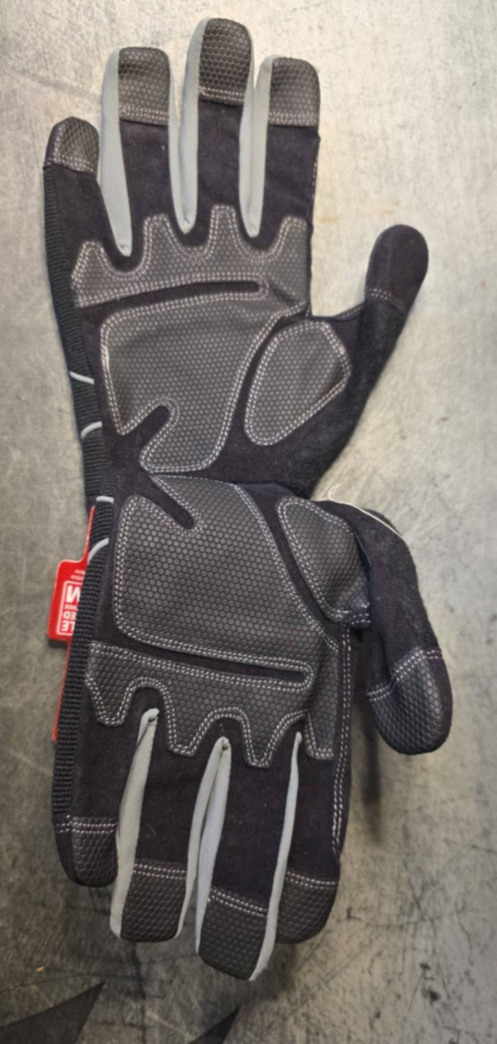 Husky Heavy Duty Mechanics Work Gloves Pair Size Medium