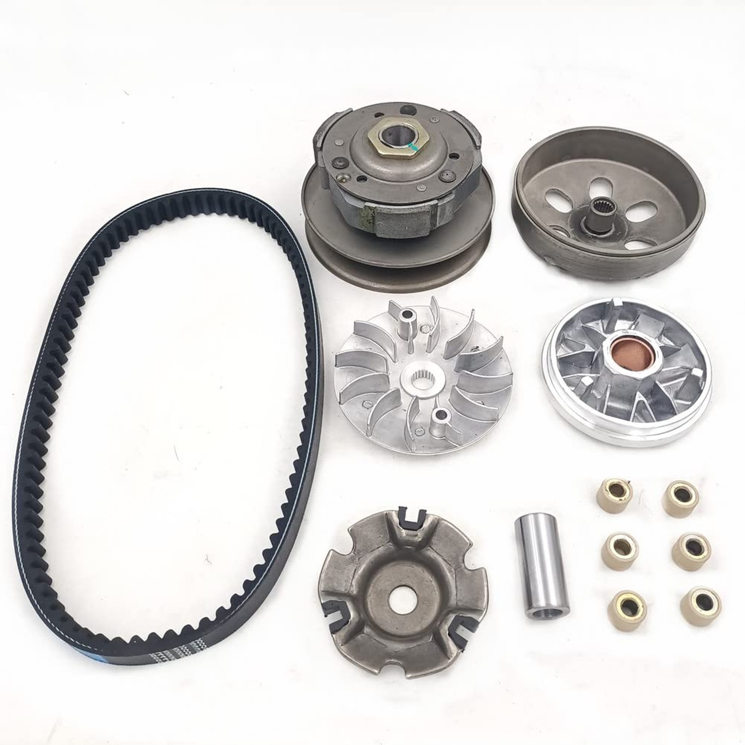 ZTDZZH Clutch Assembly Set Fit GY6 125cc 150cc scooter 152QMI 157QMJ Engine t...