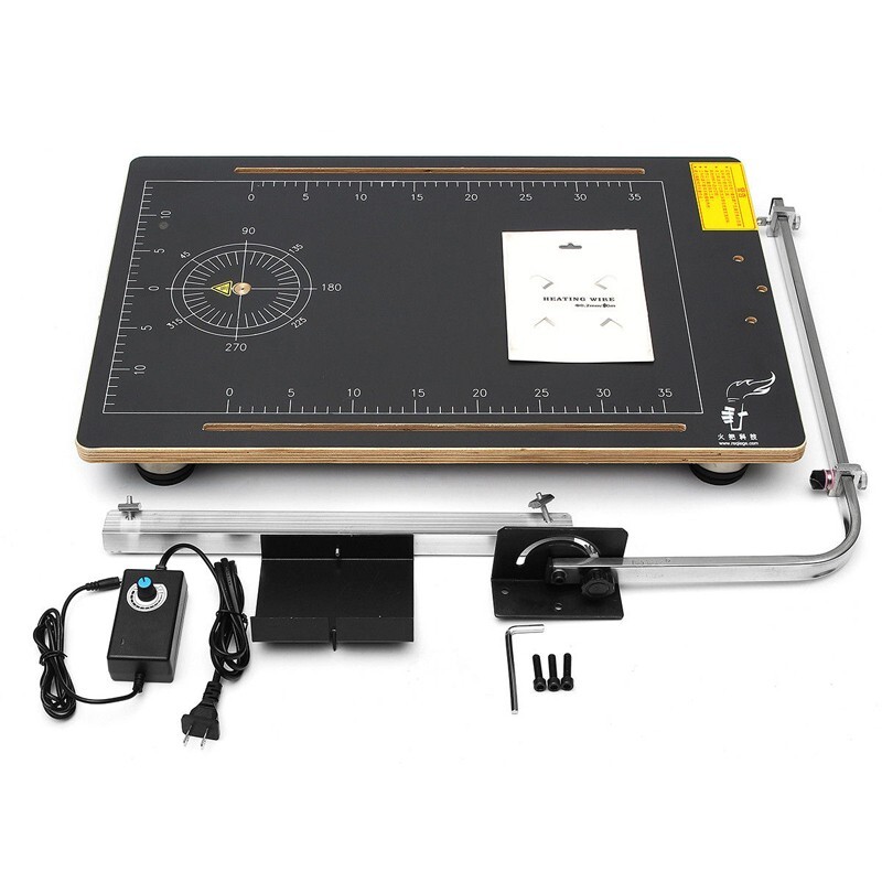 38CMx58CM(15INCHx22.8INCH) Hot Wire Cutter Thremal Vertical Foma Cutting Machine