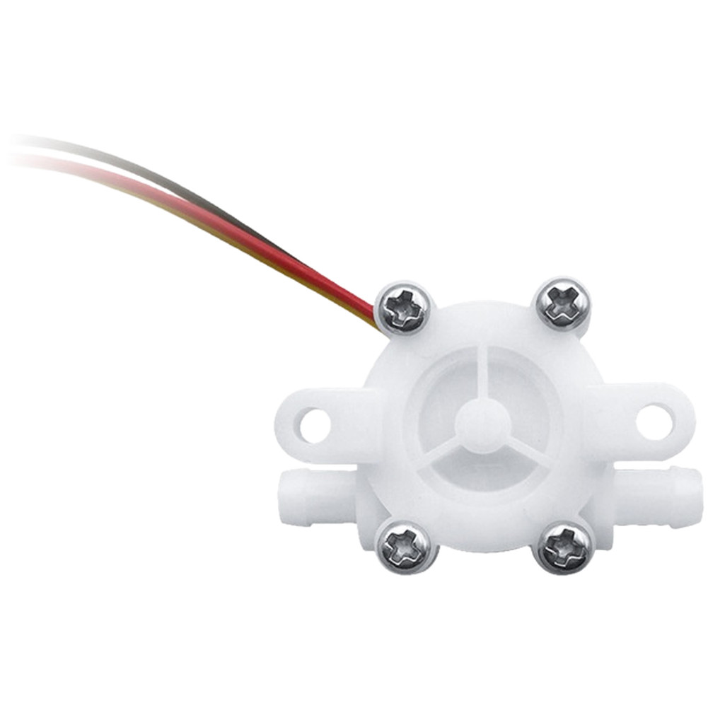 ABS Water Flow Sensor for Smart Toilet Bidet 0.4-2 L/min Low Design