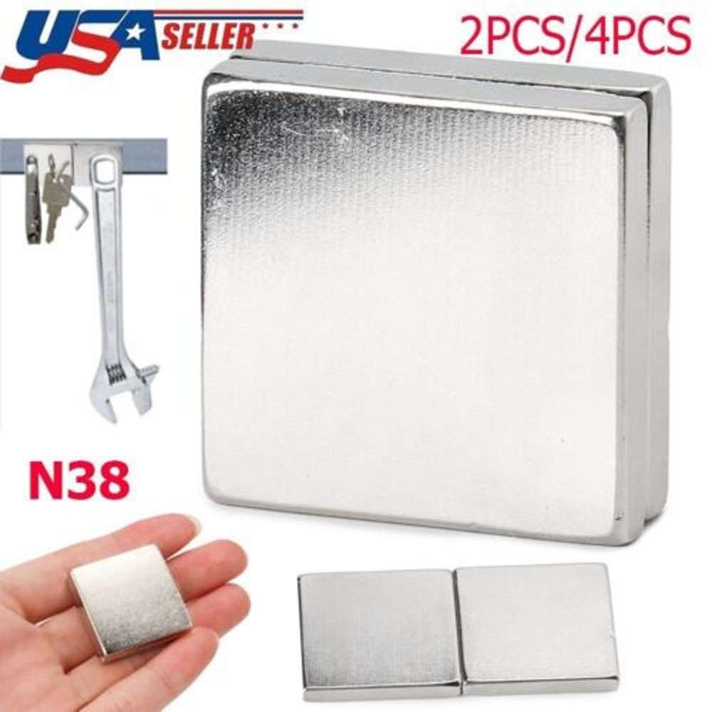 30*30*5mm N38 Multi-Use Neodymium Block Magnet Strong Rare Earth Pull Force USA