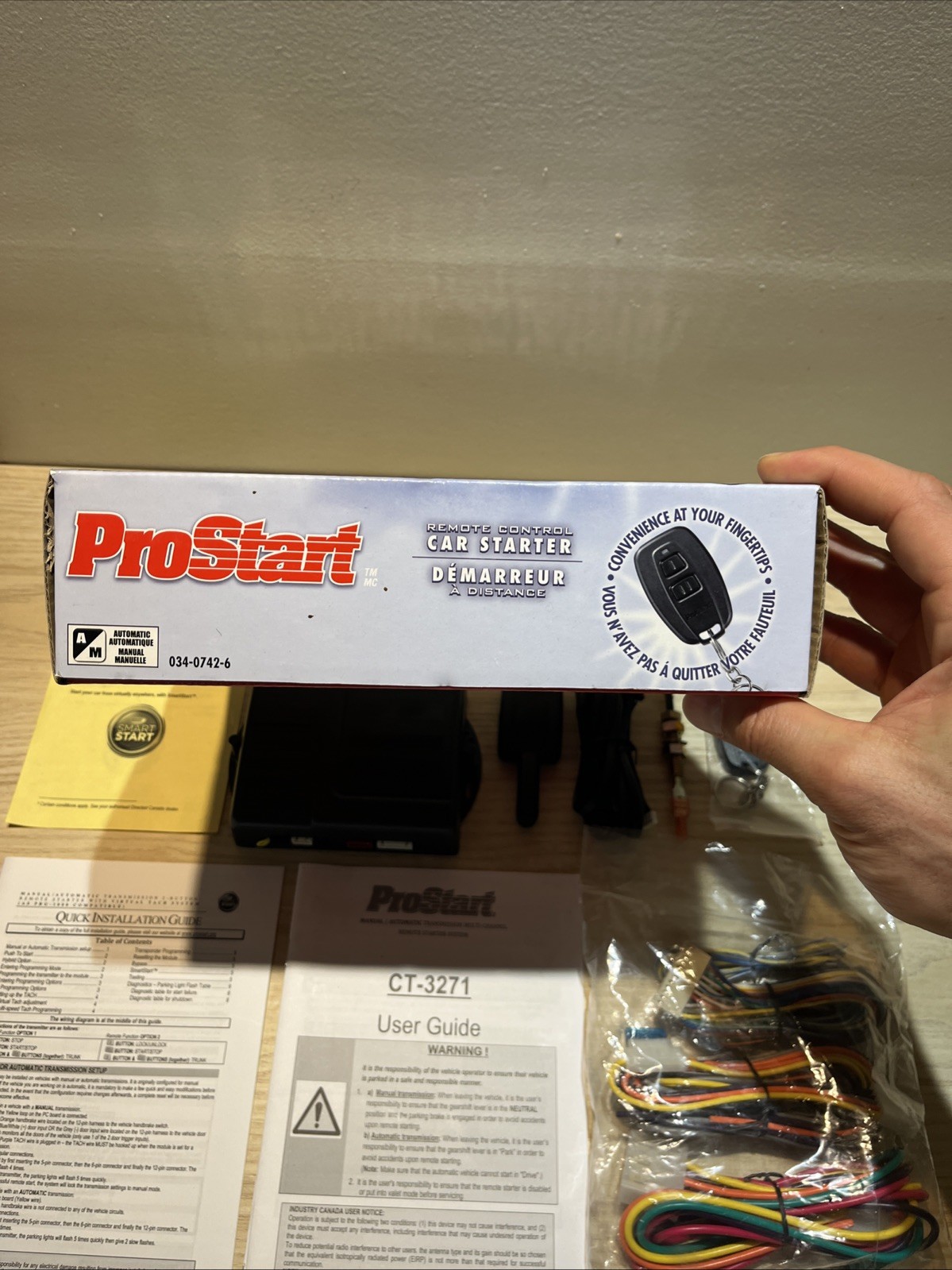 Pro Start Remote Control Car Starter CT-3271 Pro Start 950' (290 m) Range NEW!