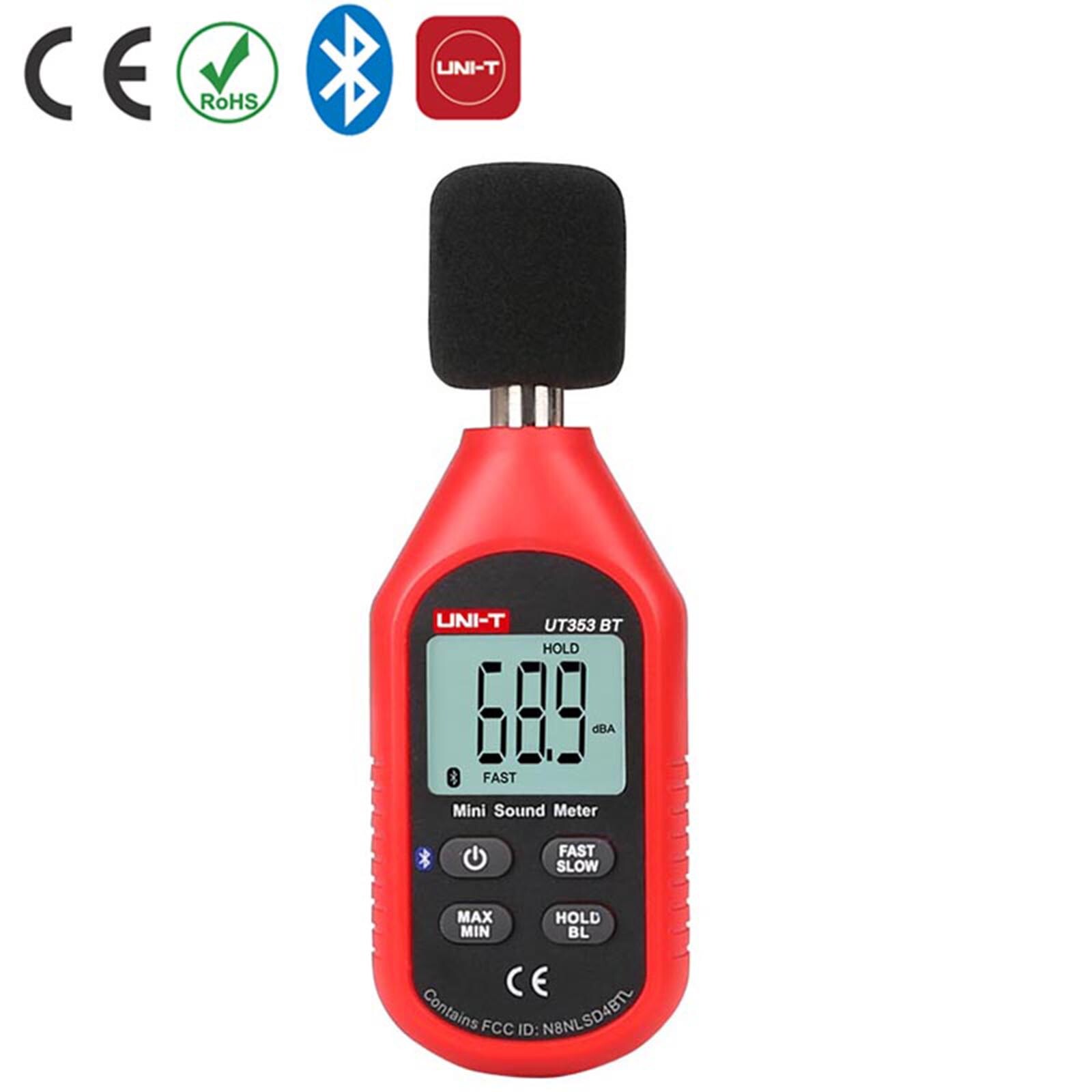UNI-T UT353-BT Mini Sound Level Meter Adjustable Sampling RateLCD Backlight