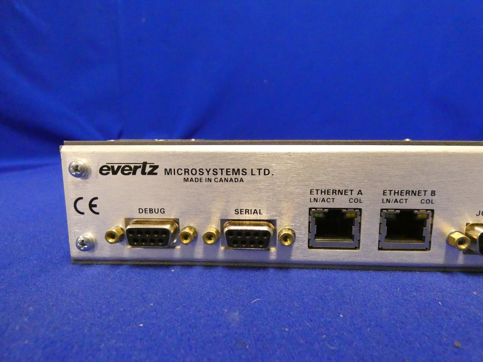 Evertz CP-1000E Quartz Router Control Panel