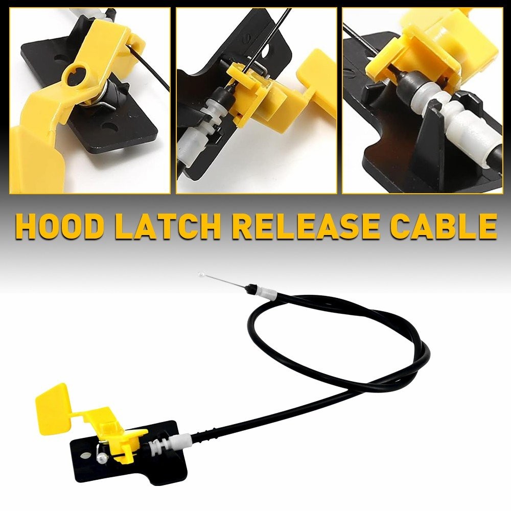 Hood Latch Lock For 68247126AA Jeep Release # Renegade Cable 2015 2016 2017 2018