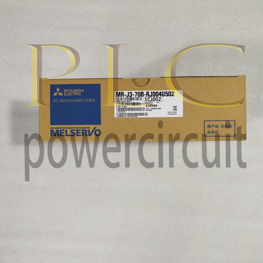 NEW Mitsubishi Servo Drive MR-J3-70B-RJ004U502~