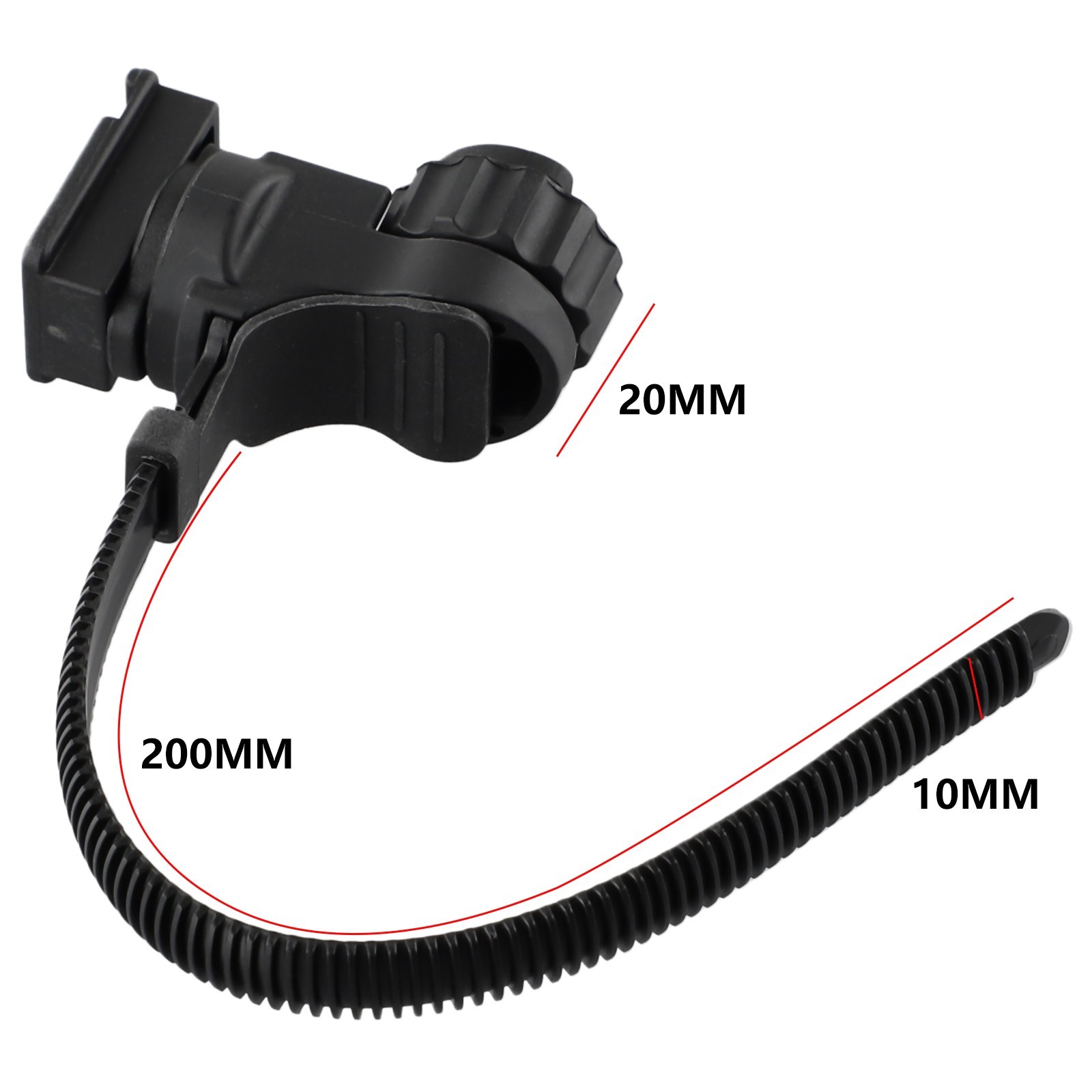 Bicycle Front Light Tight Bracket 22-32mm Cycling Light Bracket for Cateye