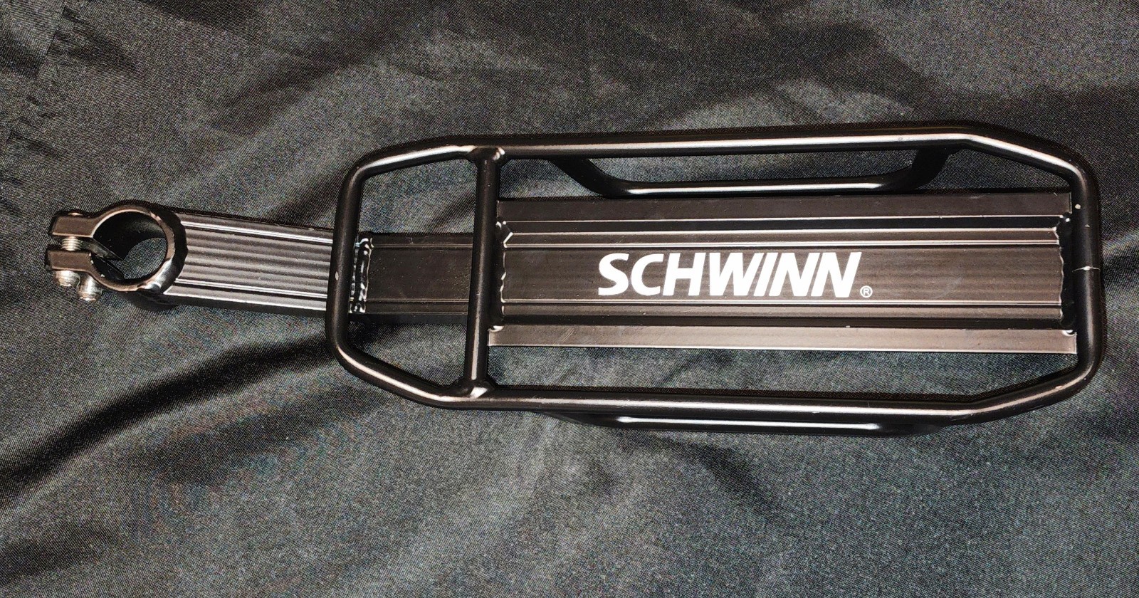 Schwinn Bike Luggage Rack, Lightweight Alloy, Seat Post Mount, 20lb Capacity