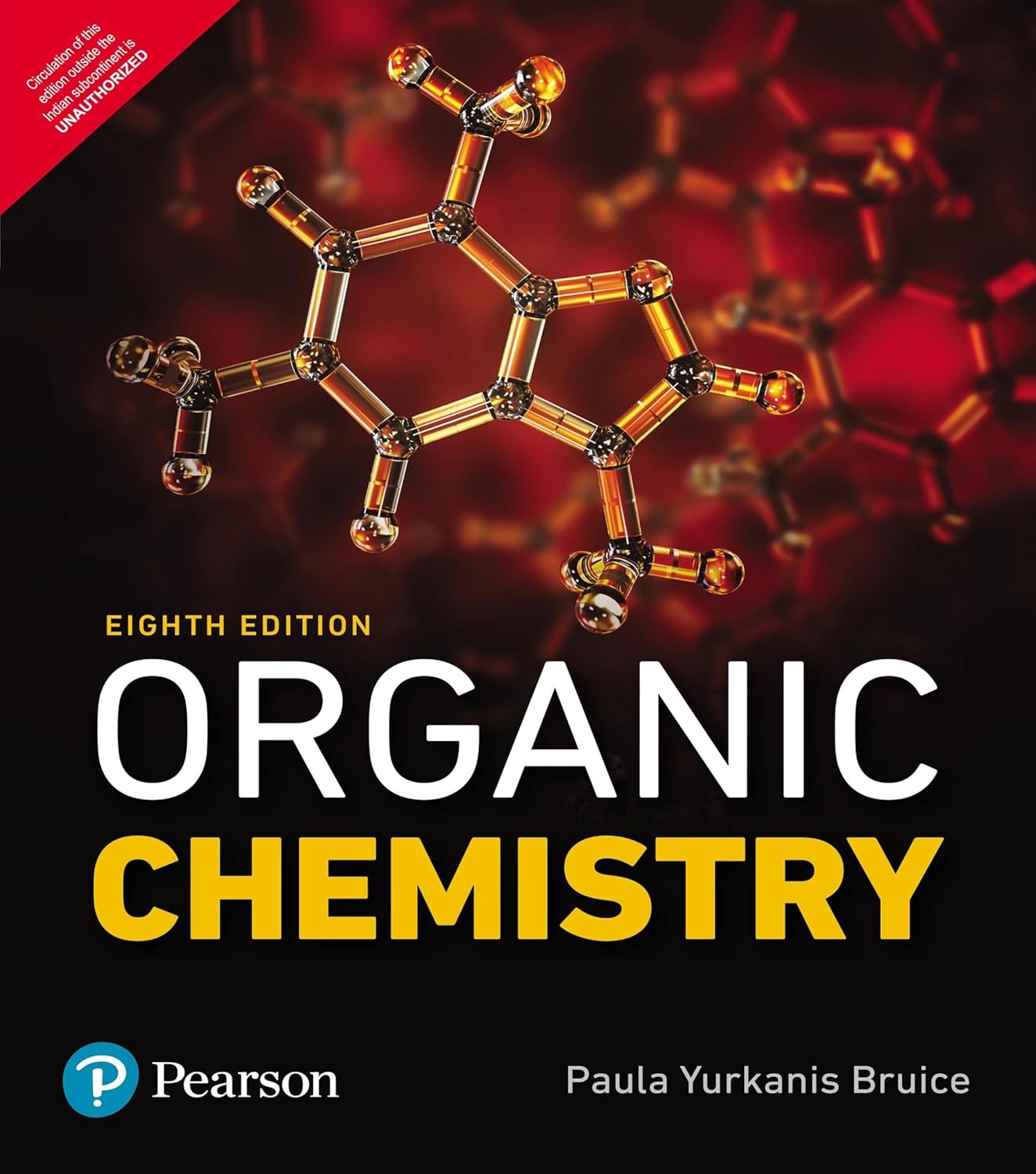 Organic Chemistry | 8th Edition 8E by Paula Yurkanis Bruice NEW Intl Edition