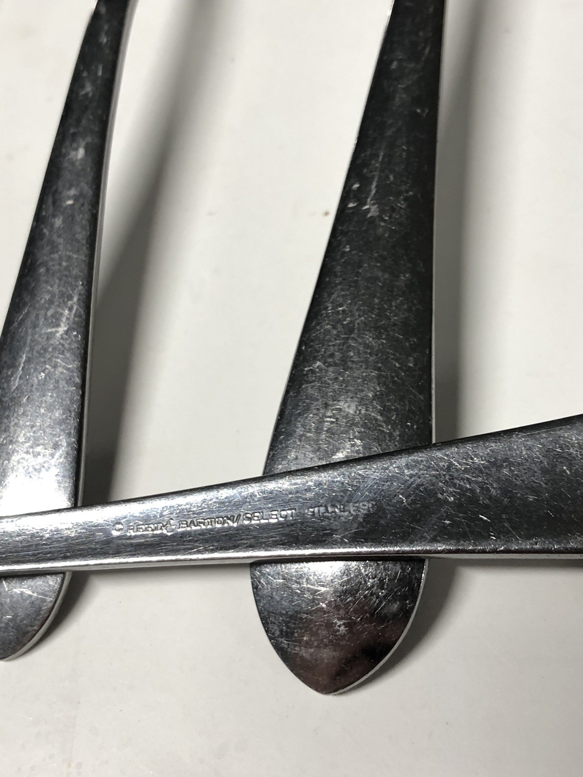 Reed & Barton Select Stainless Flatware Rambouillet Fork Spoon 6 Pcs