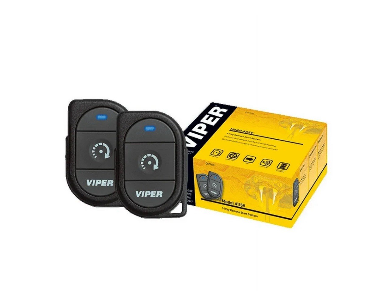 Viper 4115V 1-Way 1-Button Remote Car Starter Brand  New Remkte Start 4115 4x05
