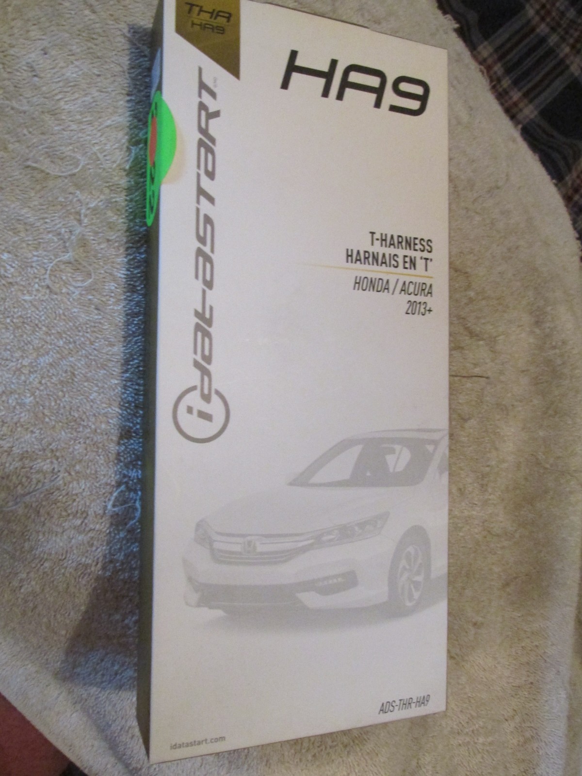 iDatastart ADS-THR-HA9 Remote Start T-Harness Honda Acura 2013+ BRAND NEW