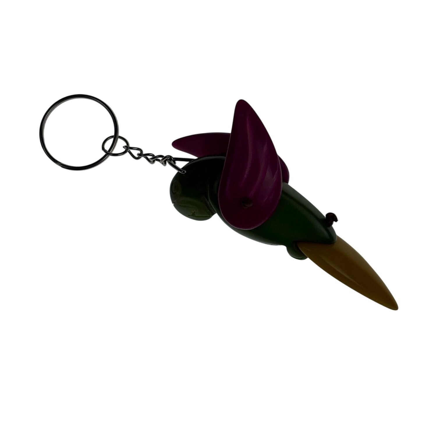 Handcrafted Parrot Keychain Arts Of Ecuador Vive Bien Gift Handmade Fair Trade