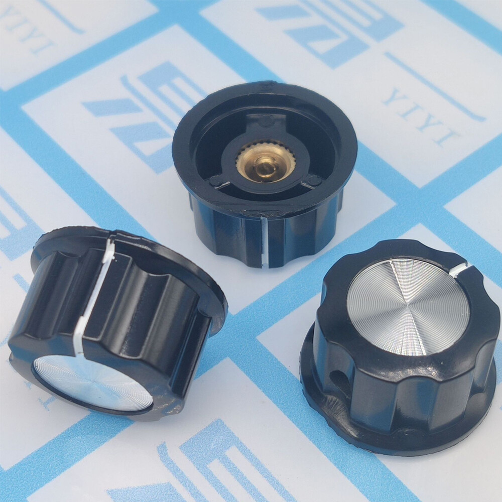 20 PCS MF-A03 Boss Style Knob For Guitars, Ham Radios & FX Pedals. USA SELLER!