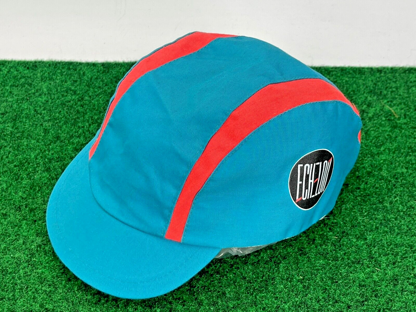 Vintage 90s NIKE ECHELON Cycling Biking Bike Flip brim Hat MFG Taiwan