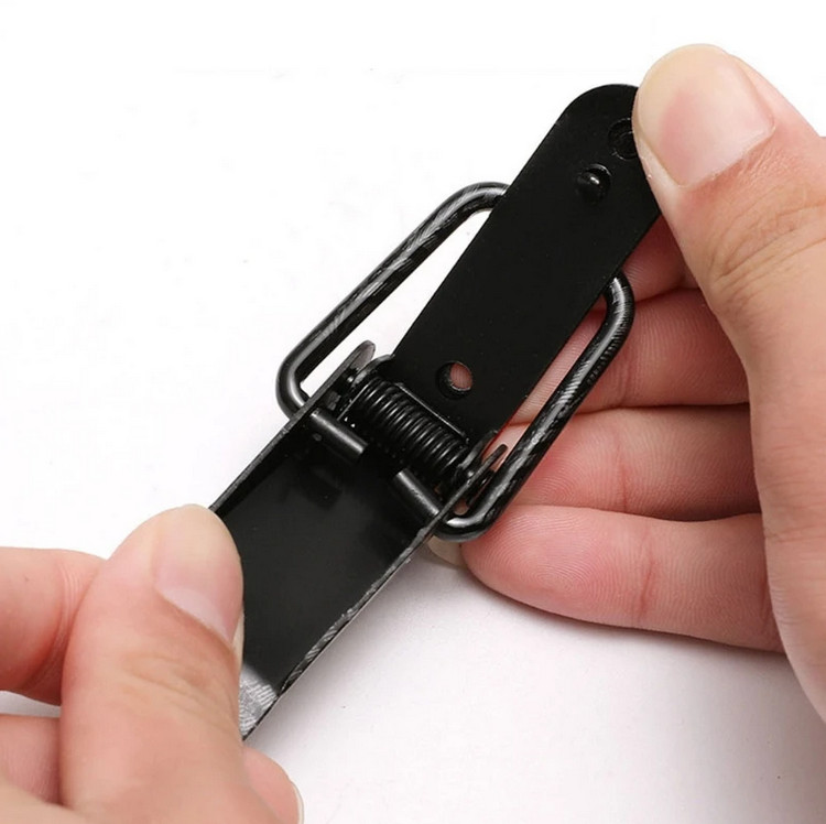 Car Quick Release Bumper Latch Push Button Trunks Bumper Lock Clips Kit 2Pcs