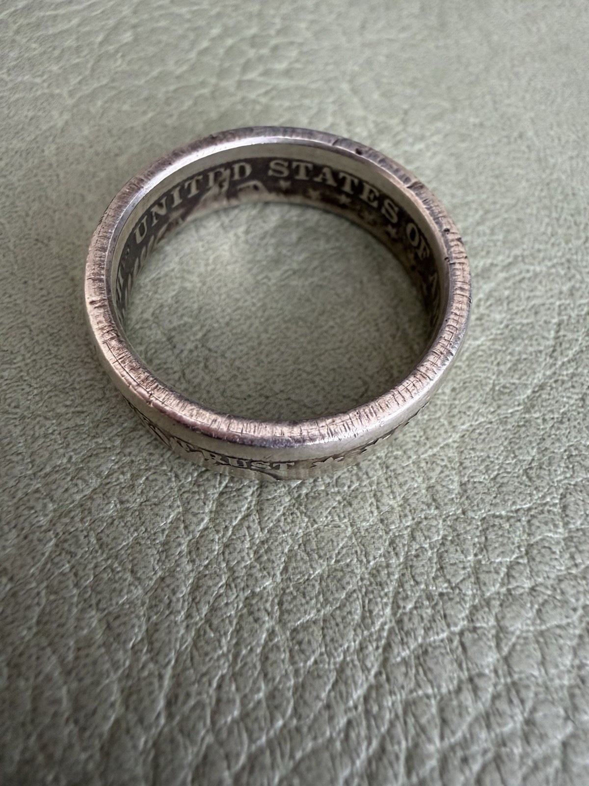 Half Dollar Coin 1908 Ring