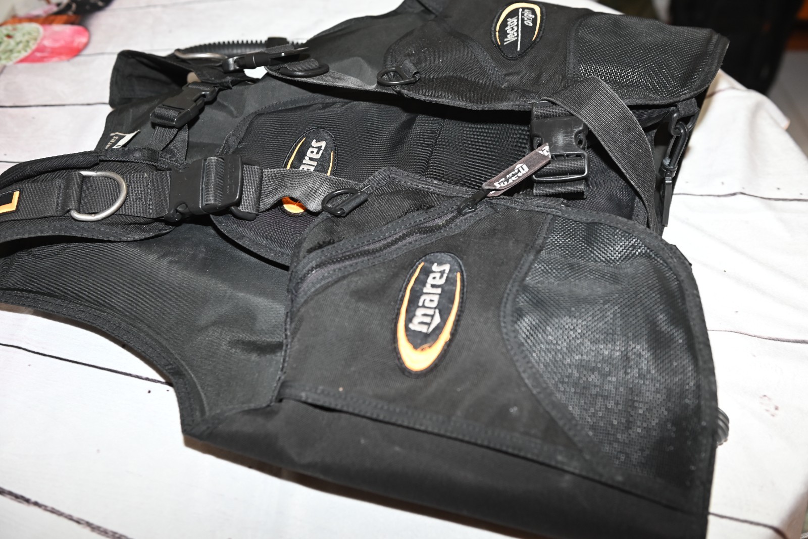 Mares Scuba Vest- Vector Origin - Black- size L