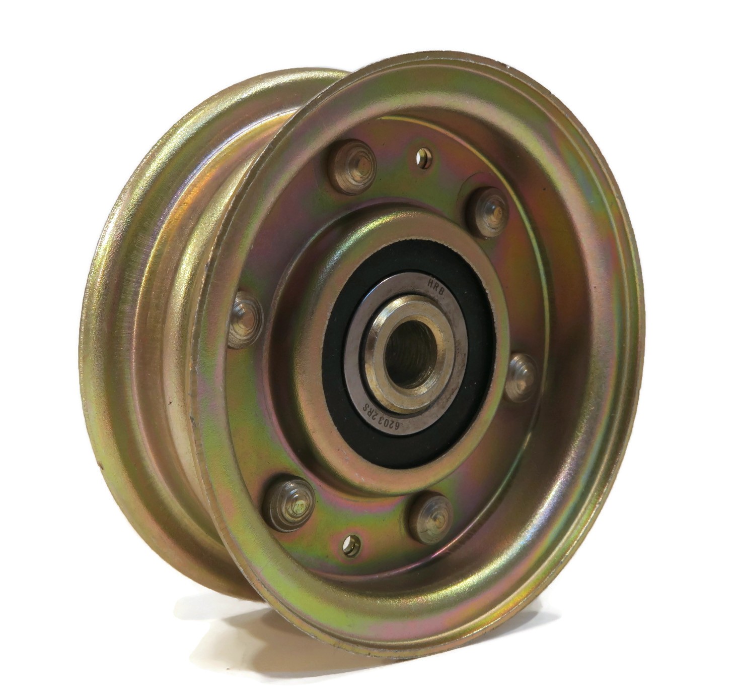 (Pack of 4) Flat Idler Pulleys for Cub Cadet MTD Troy-Bilt 756-04224, 75604224