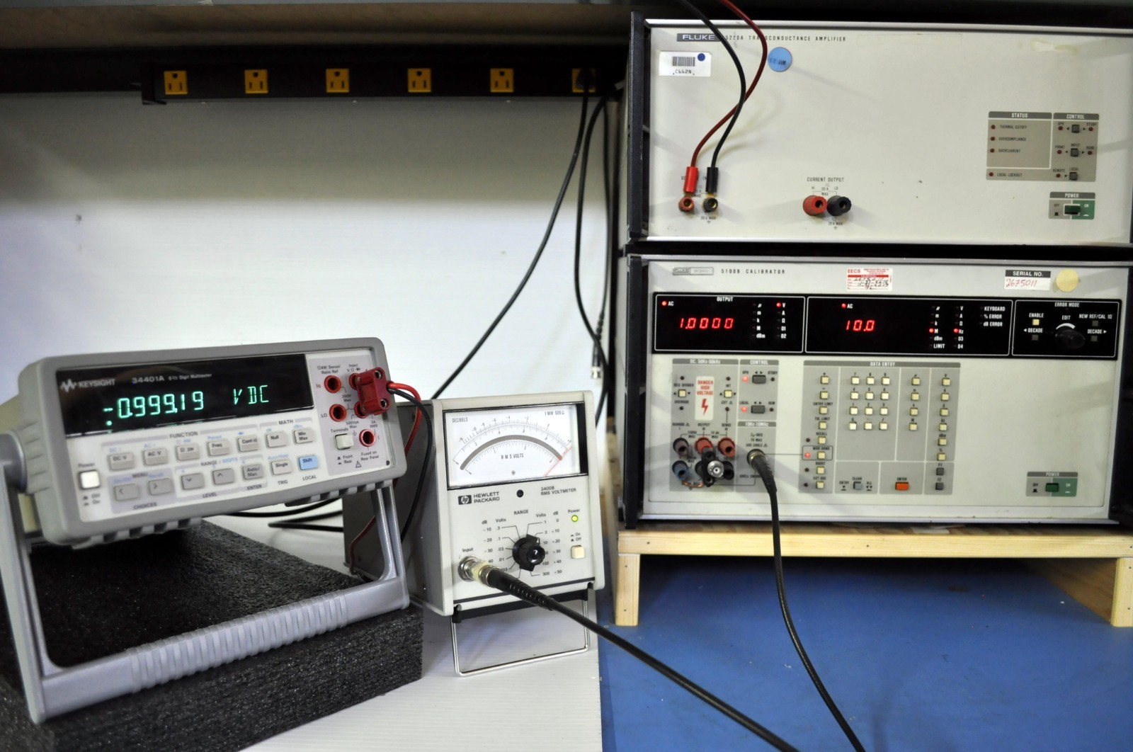 HP 3400A RMS Voltmeter Fully Solid-State 2415- Prefix | Refurbished | Calibrated