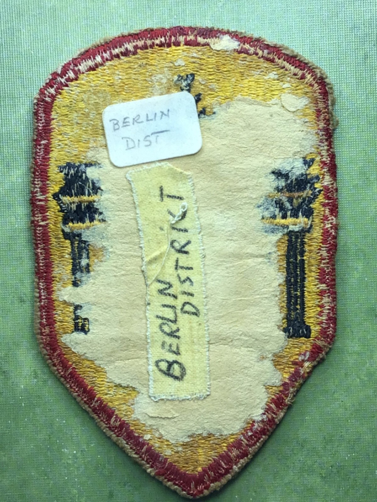 US Army Berlin District Patch
